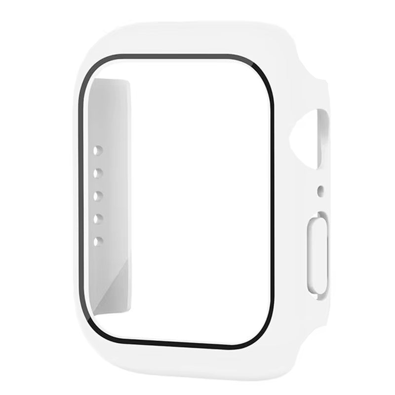 Glass+Cover for Apple Watch Case 9 8 7 6 SE 5 Iwatch Accessorie Screen Protector Apple Watch Serie 44Mm 40Mm 41Mm 45Mm 42Mm 38Mm